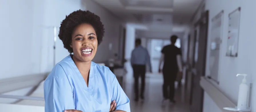 Certified Nurse Assistant Smiling