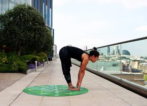 woman exercising